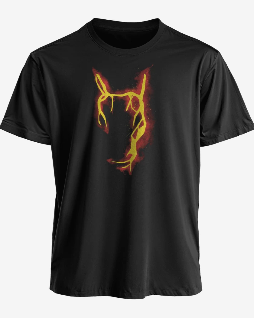 Polera premium Negro de Charizard