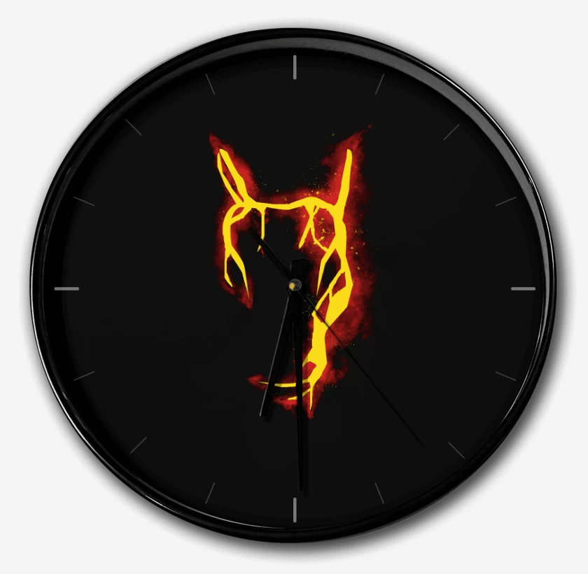 Reloj Negro de Charizard