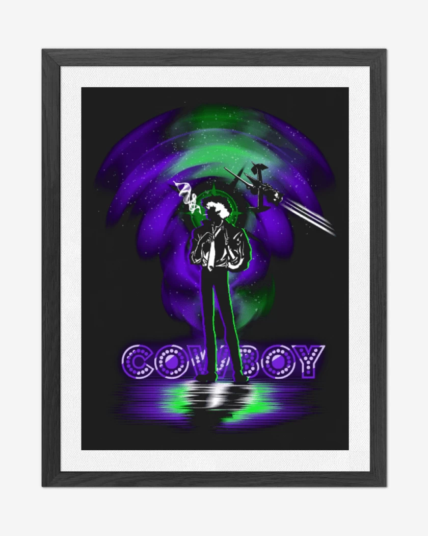 Cuadro decorativo Negro de Space cowboy bebop