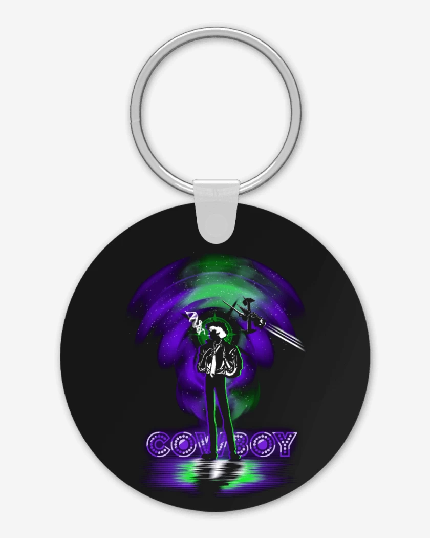 Llavero Negro de Space cowboy bebop