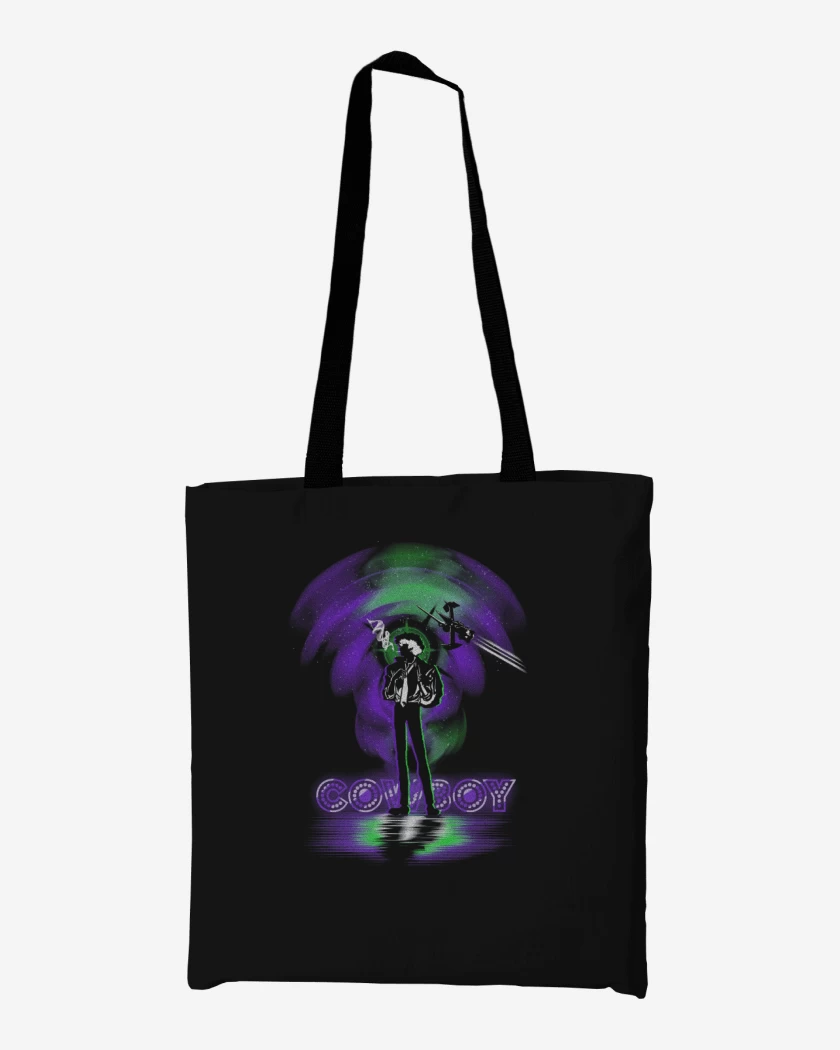 Totebag Negro de Space cowboy bebop