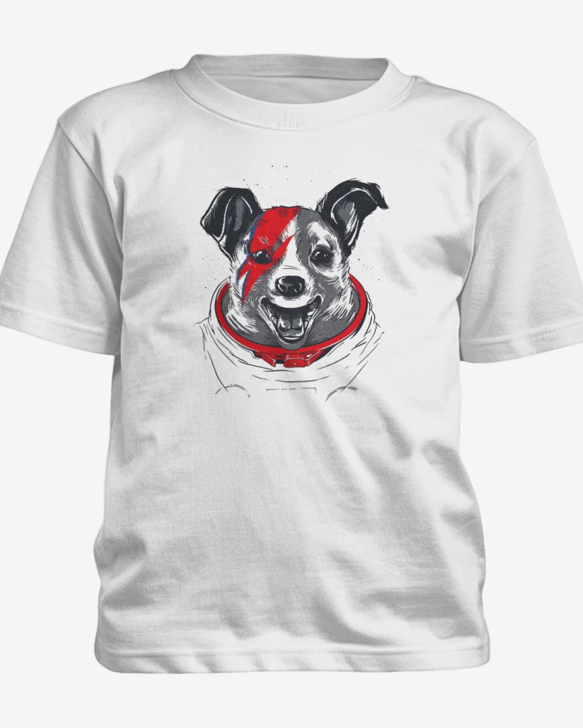 Polera de niño Blanco de Laika stardust