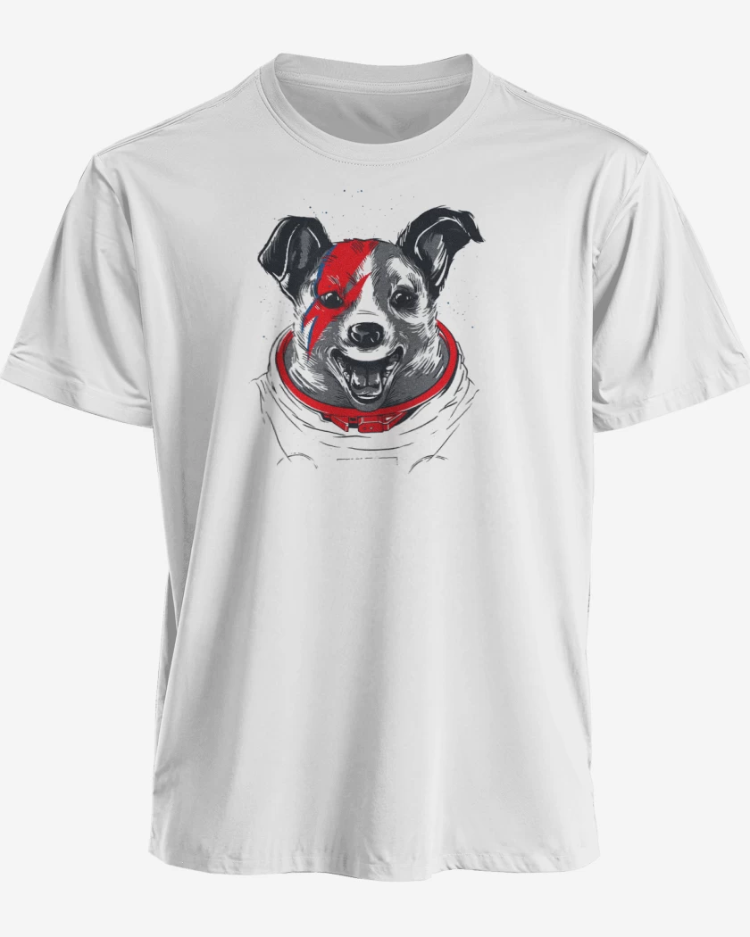 Polera premium Blanco de Laika stardust