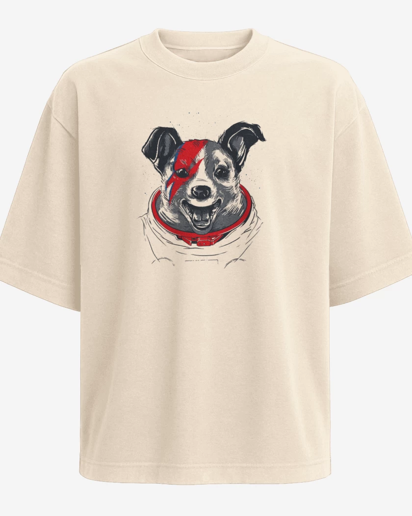 Polera Oversize Laika stardust