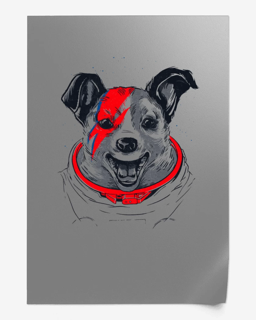 Print Laika stardust