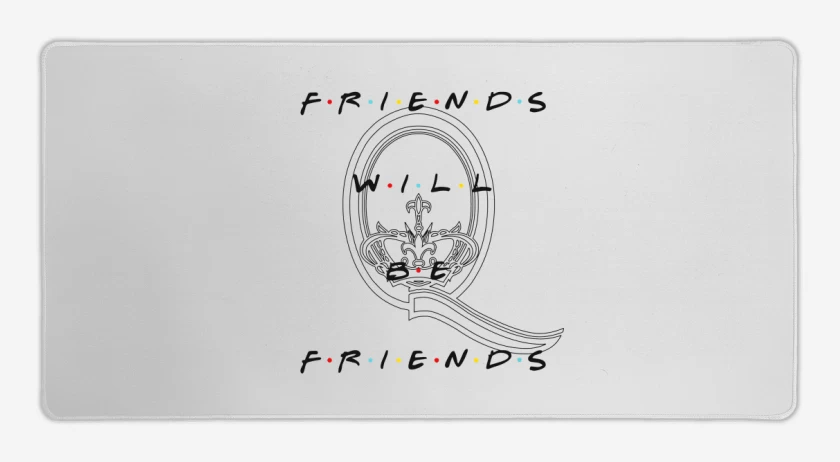 Mouse pad Gamer Friends will be friends