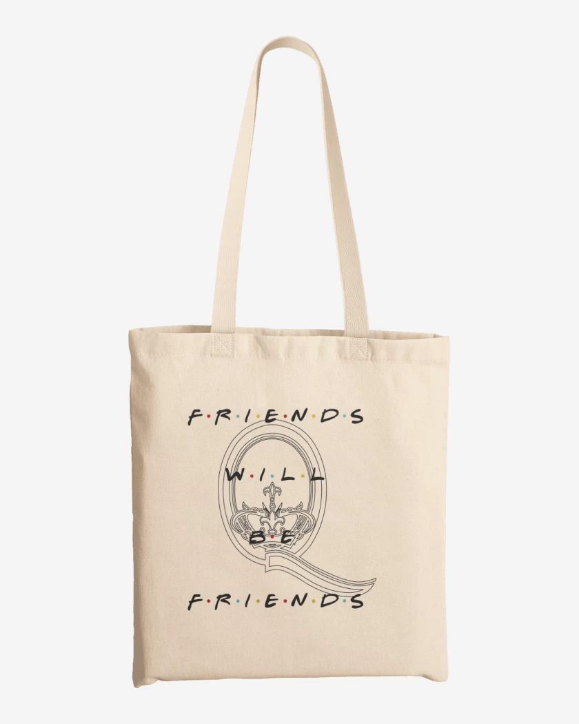 Totebag Friends will be friends