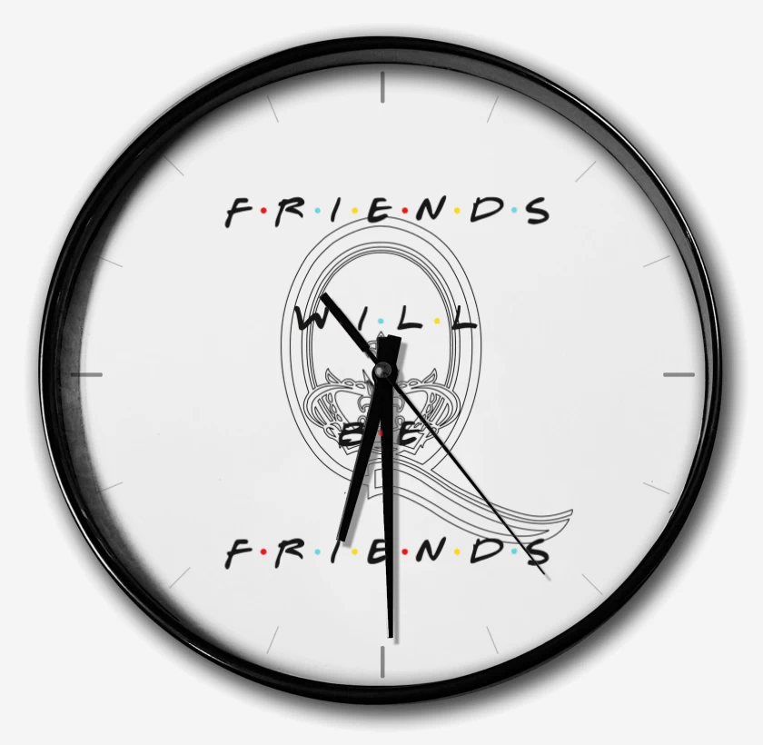 Reloj Blanco de Friends will be friends