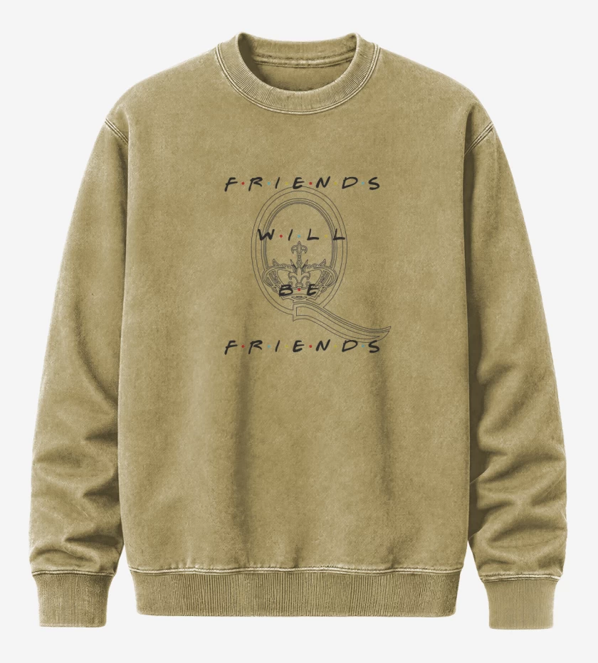Poleron Polo Acid Wash Beige de Friends will be friends