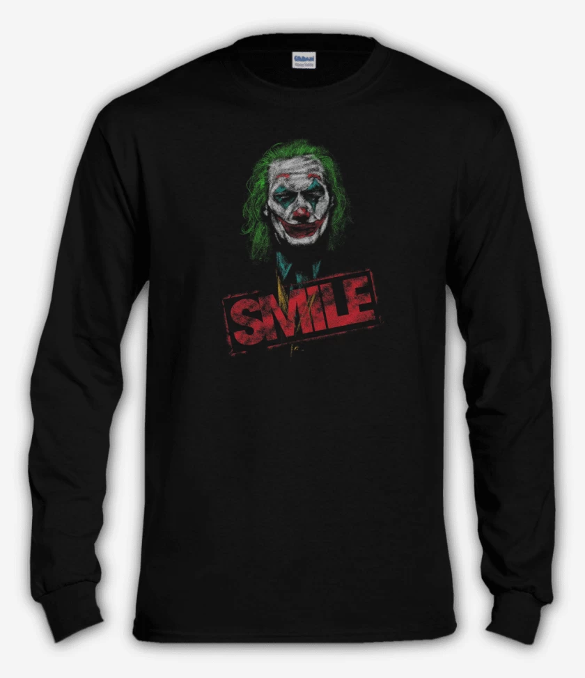 Polera manga larga Negro de Smile