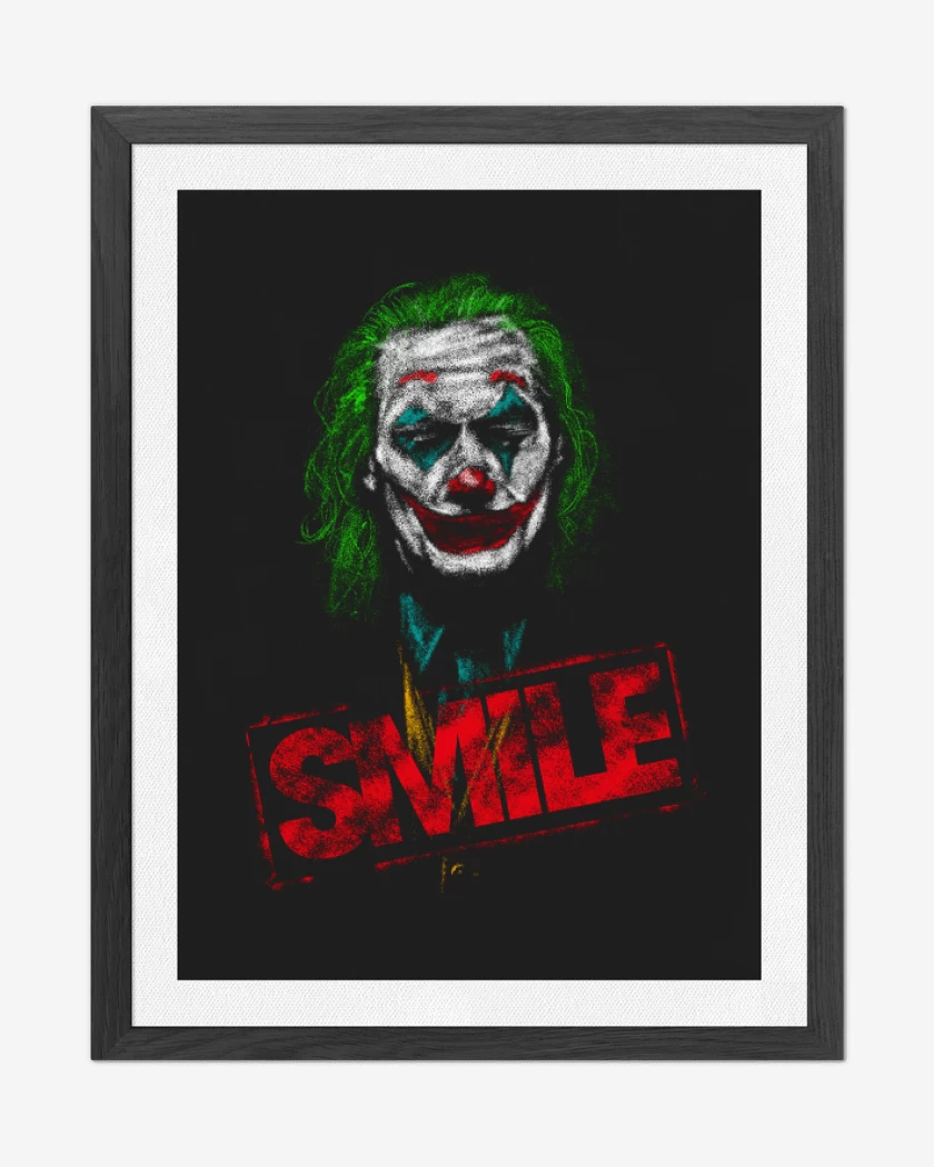 Cuadro decorativo Negro de Smile