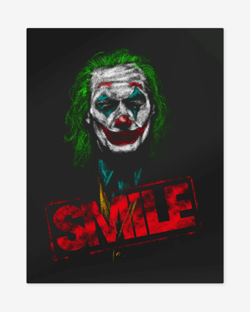 Print metalico Negro de Smile