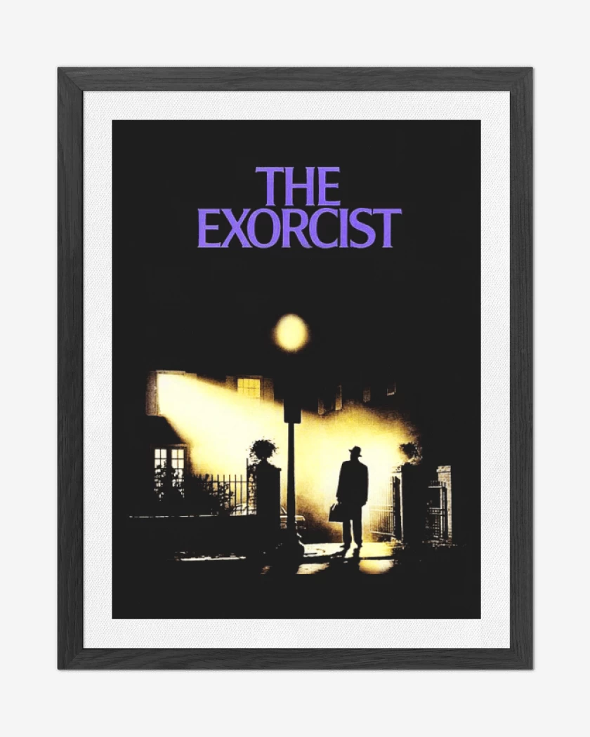 Cuadro decorativo Negro de The exorcist