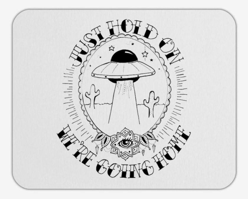 Mousepad Blanco de Going home