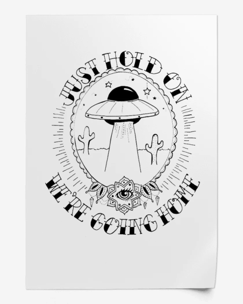 Print Blanco de Going home