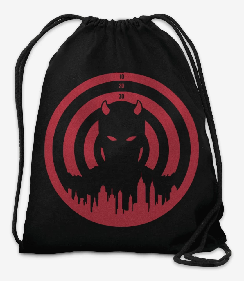 Mochila Negro de Daredevil