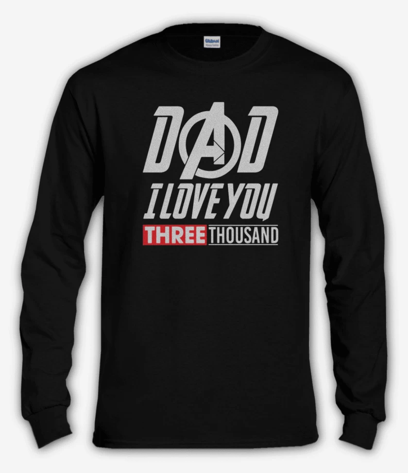 Polera manga larga Negro de T3 amo 3000 2.0