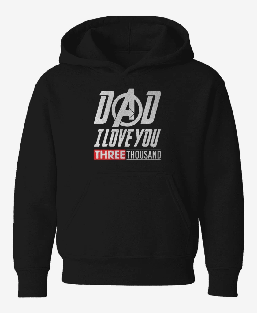 Poleron de niño Negro de T3 amo 3000 2.0