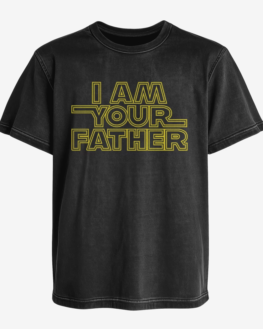 Polera desgastada Negro de Yo soy ...