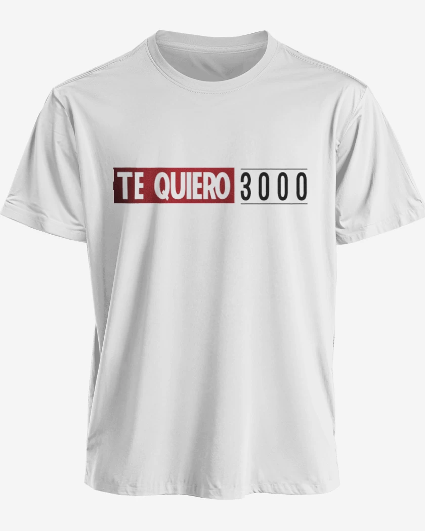 Polera Te quiero 3000