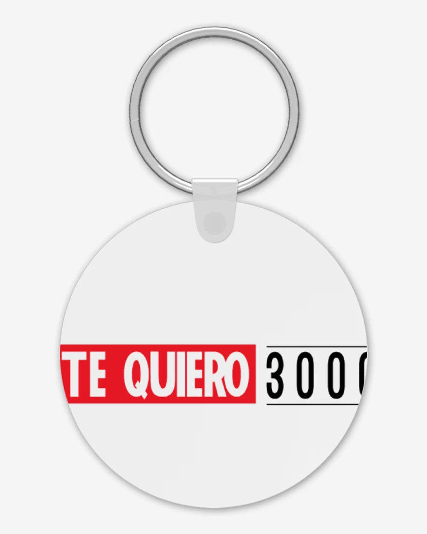 Llavero Te quiero 3000