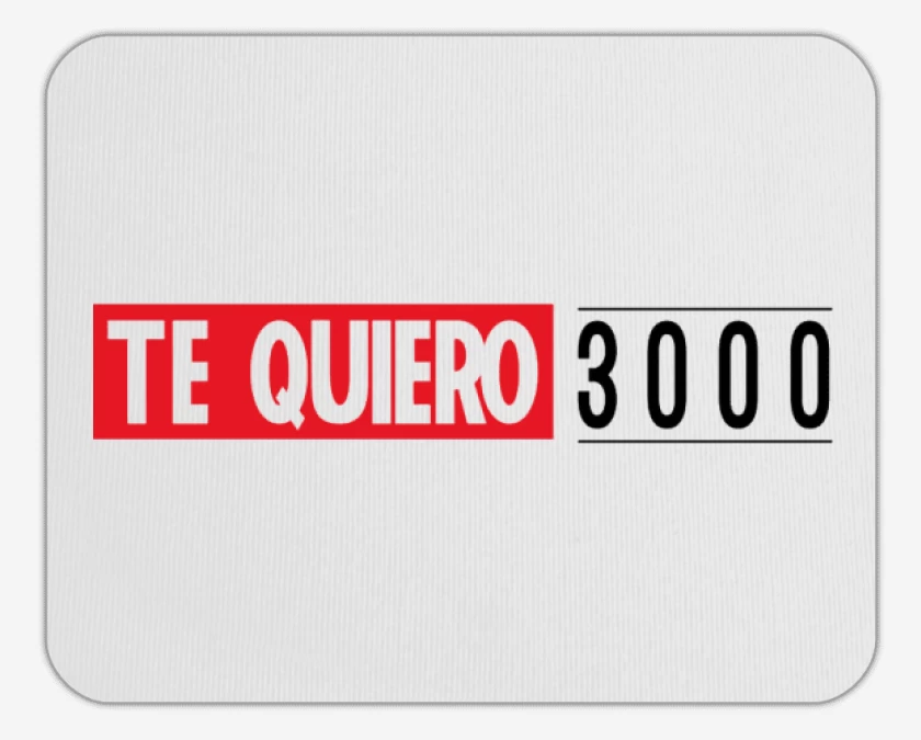 Mousepad Te quiero 3000