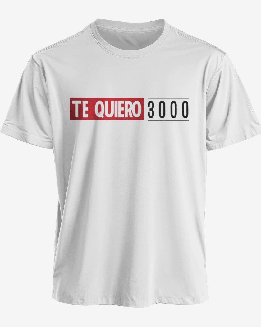 Polera premium Te quiero 3000