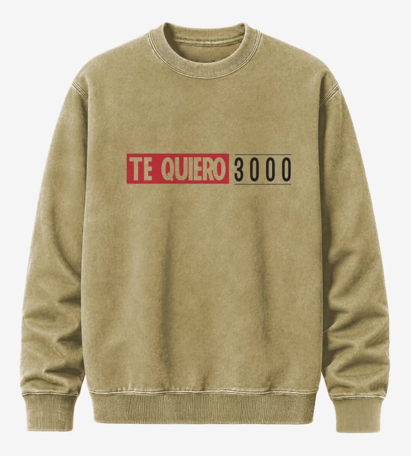 Poleron Polo Acid Wash Beige de Te quiero 3000