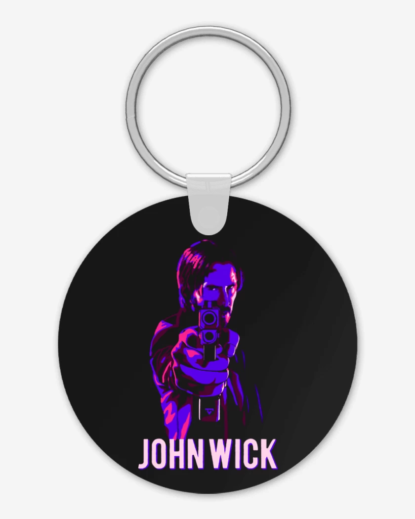 Llavero Negro de John Wick