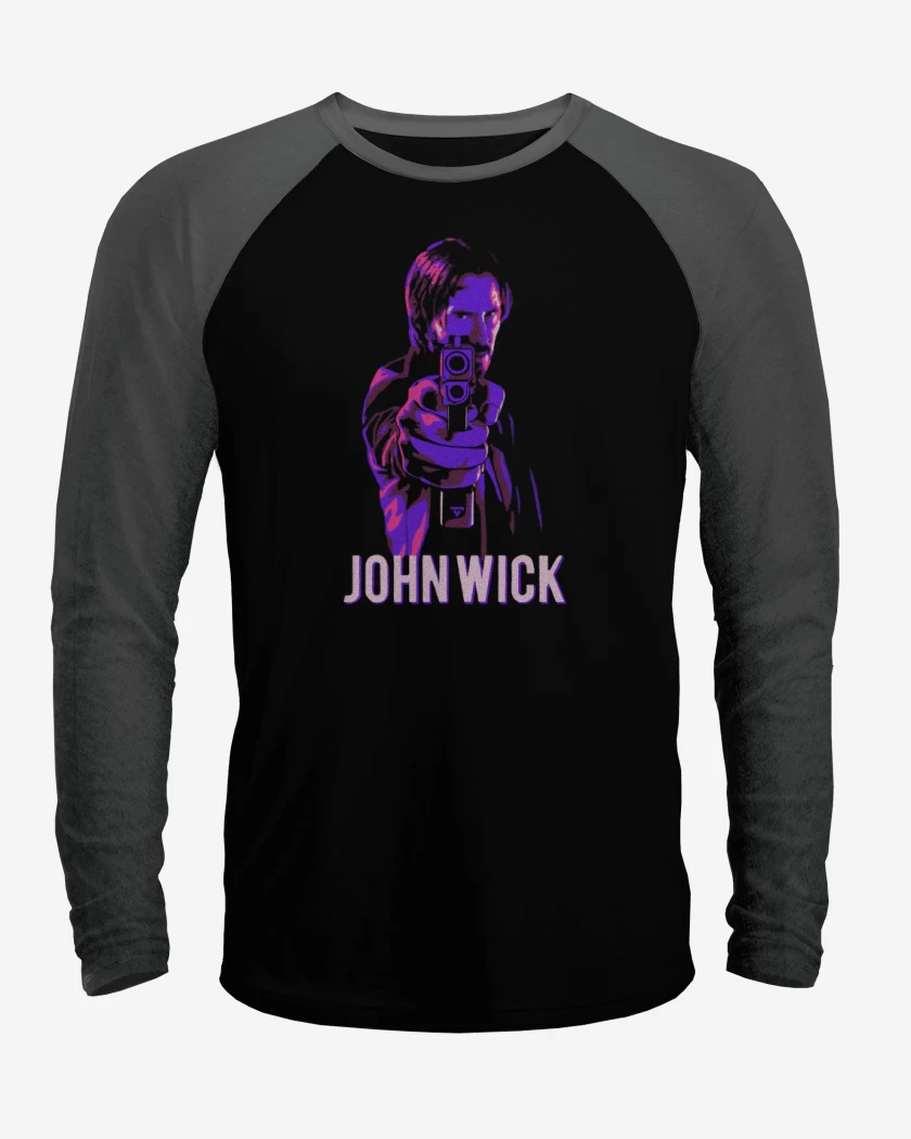 Polera Raglan John Wick