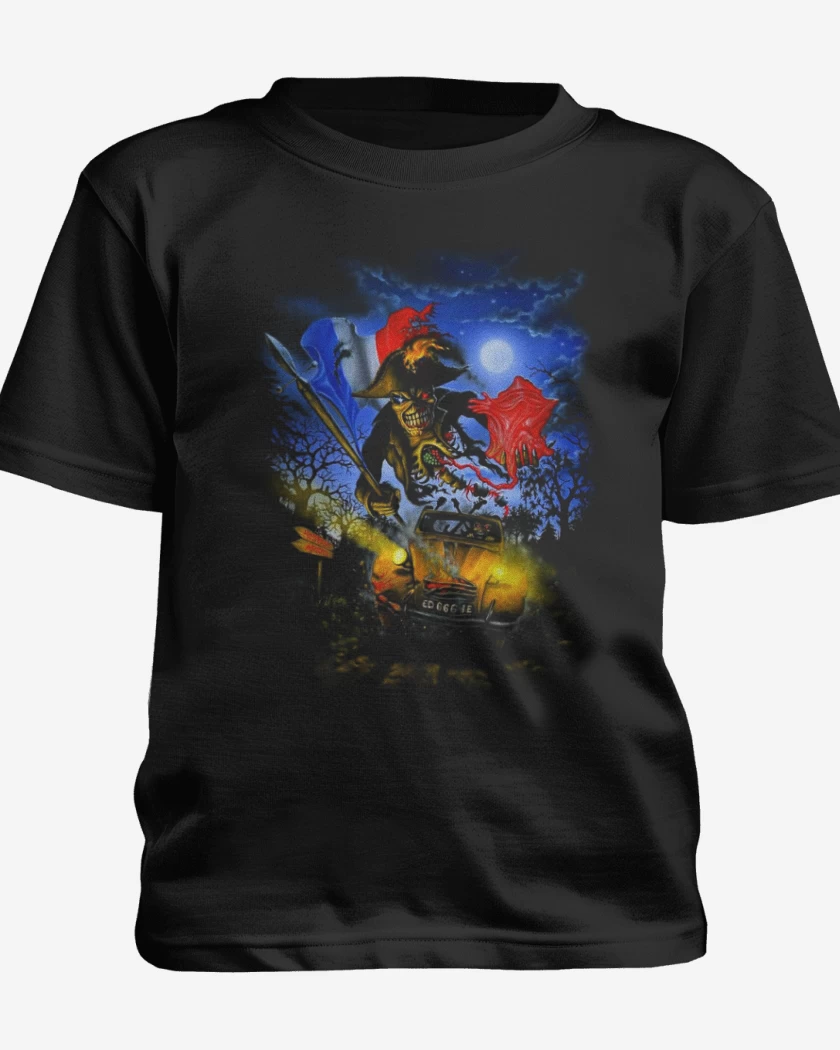 Polera de niño Negro de Iron Maiden