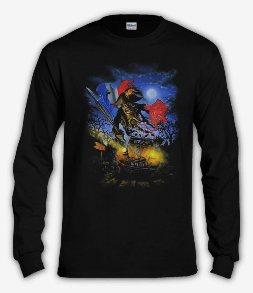 Polera manga larga Iron Maiden