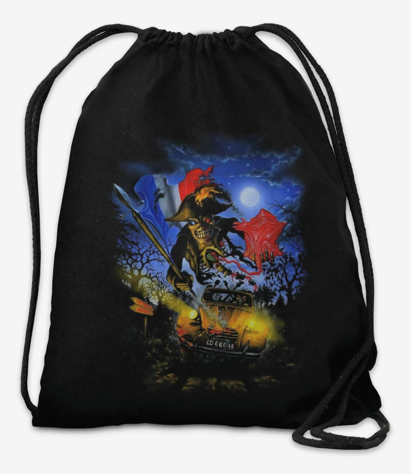 Mochila Negro de Iron Maiden