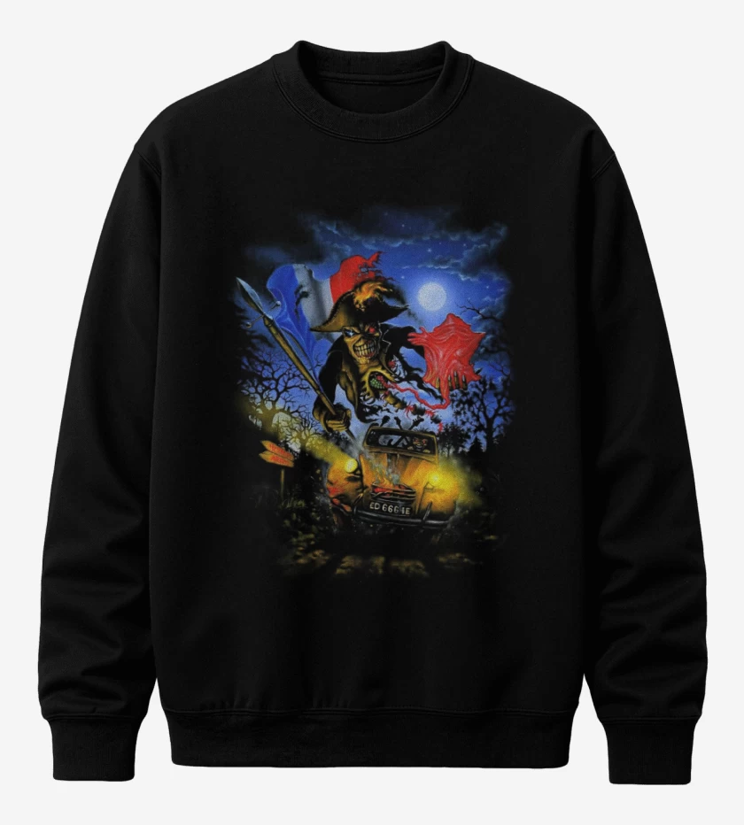 Poleron polo Negro de Iron Maiden