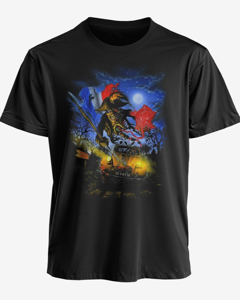 Polera premium Negro de Iron Maiden
