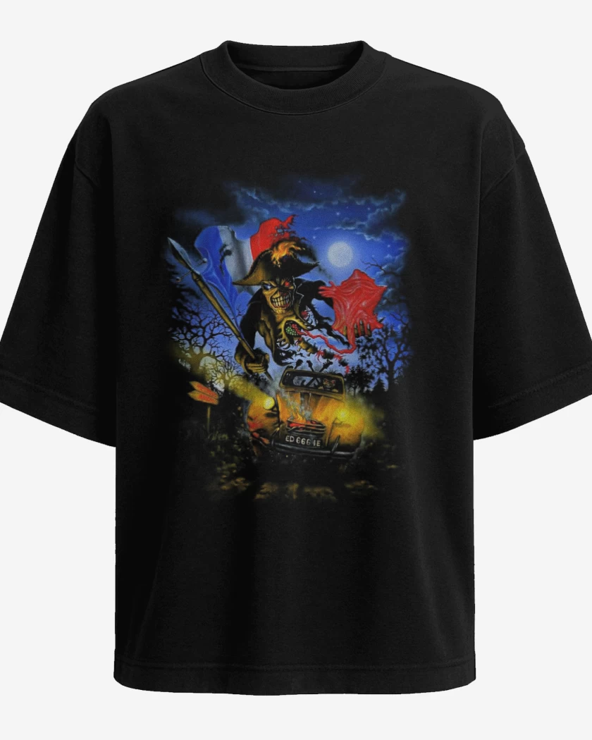Polera Oversize Iron Maiden