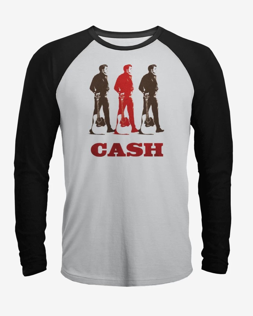 Polera Raglan Johny Cash 5