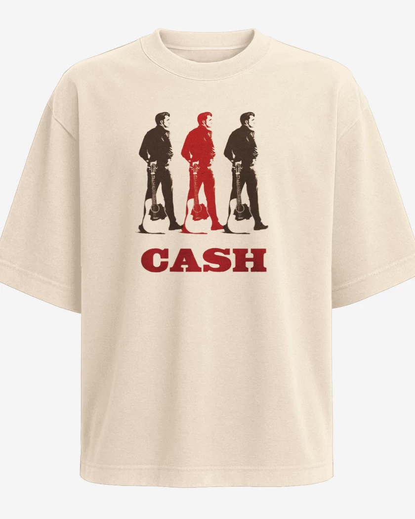Polera Oversize Johny Cash 5