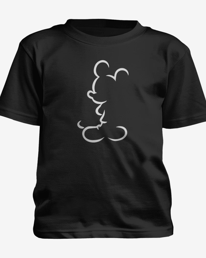 Polera de niño Negro de El mickey