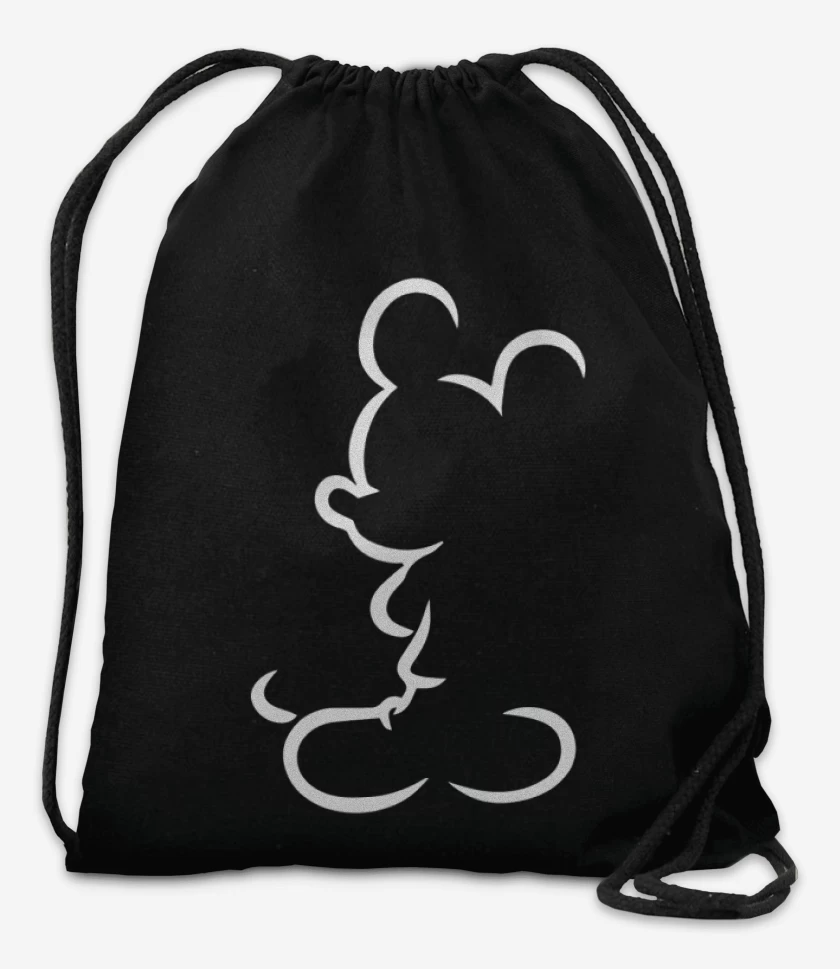 Mochila Negro de El mickey