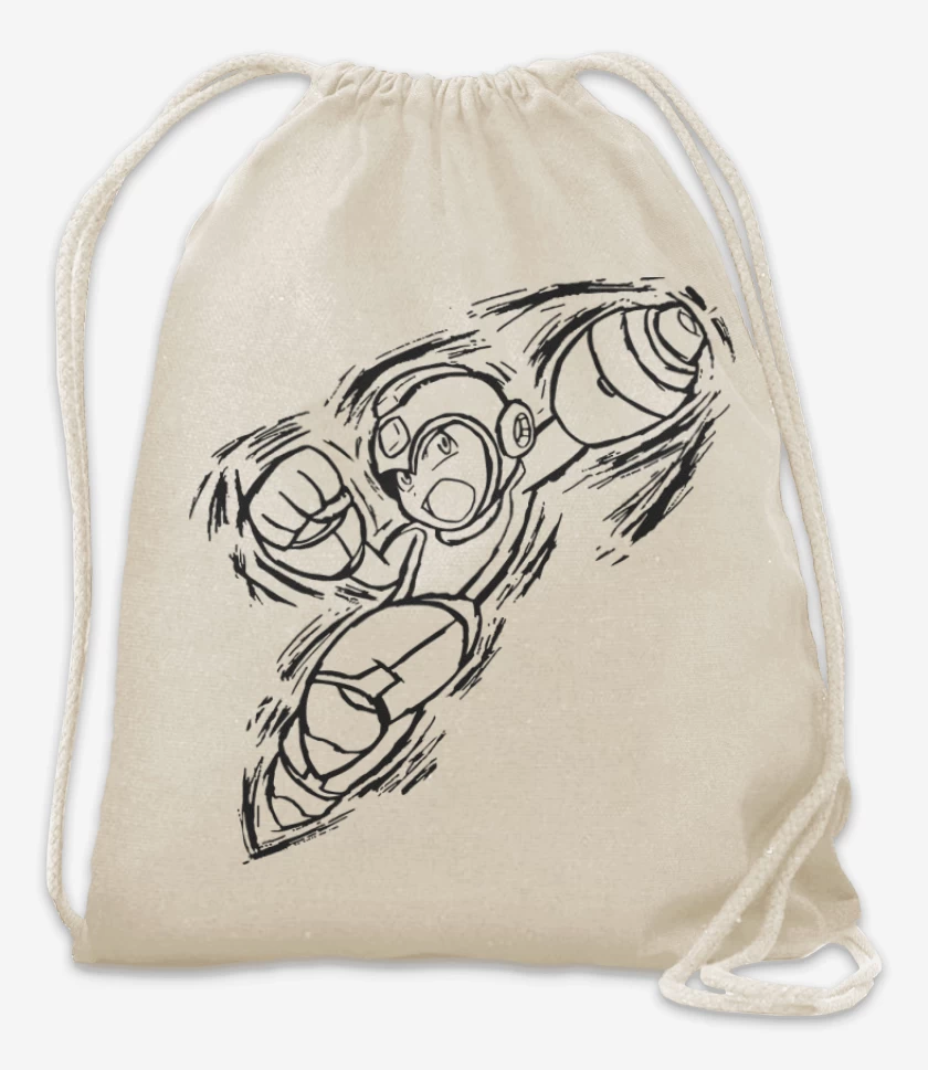 Mochila Blanco de Megaman - Buster
