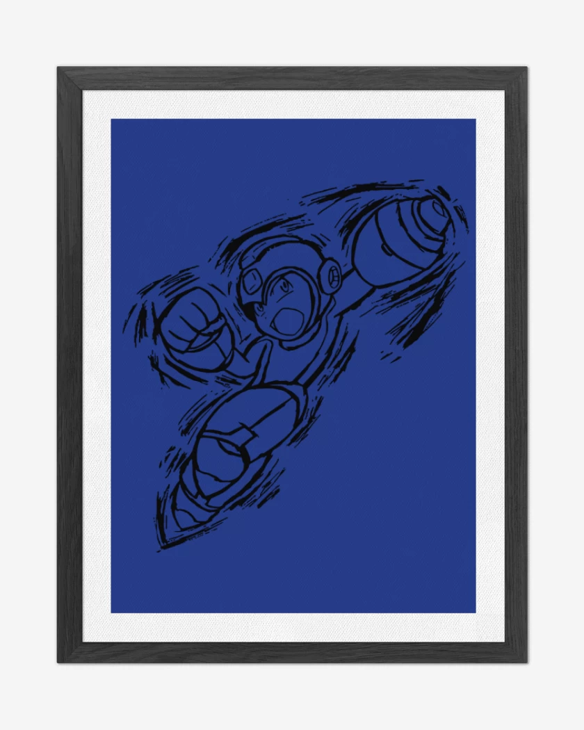 Cuadro decorativo Megaman - Buster