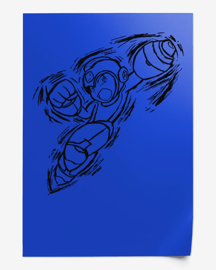 Print Megaman - Buster