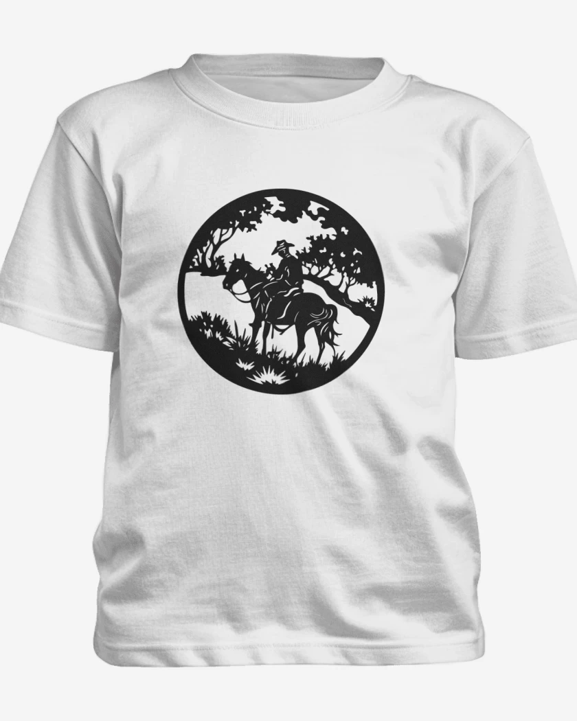 Polera de niño Blanco de Vaquero