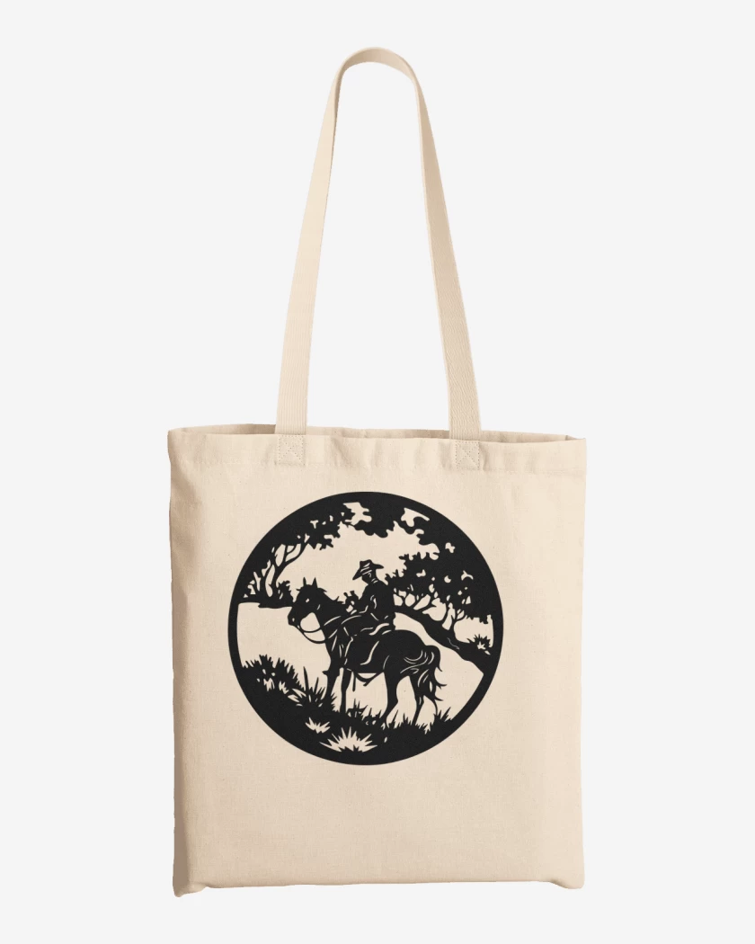 Totebag Blanco de Vaquero