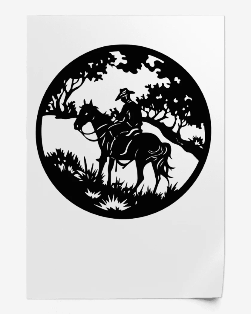 Print Blanco de Vaquero