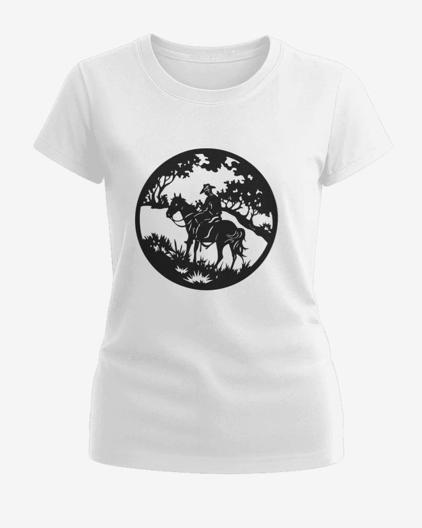 Polera de Mujer Blanco de Vaquero