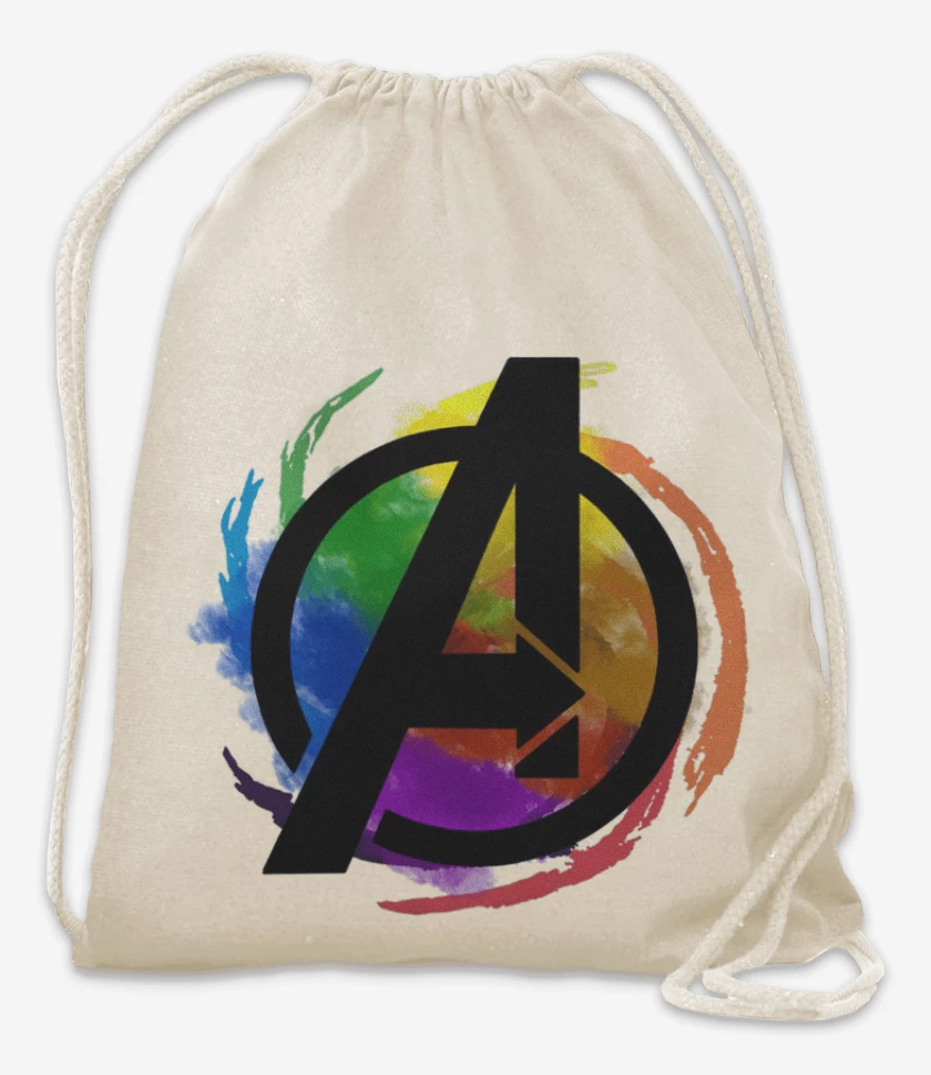 Mochila Blanco de Avengers colors