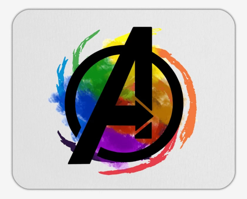 Mousepad Avengers colors