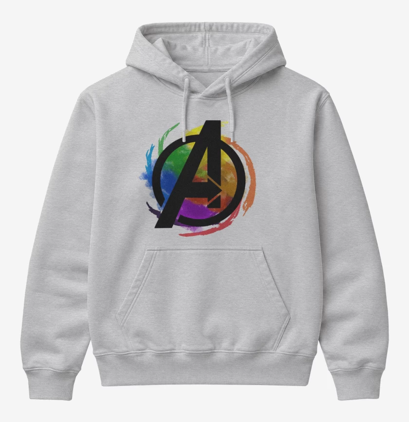 Poleron Canguro básico Avengers colors